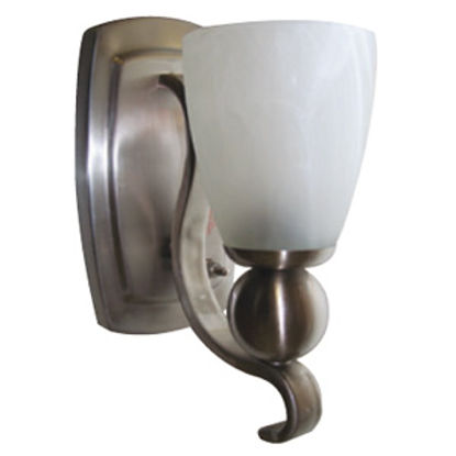 Picture of ITC Mirage (TM) Brushed Nickel Wall Mount Interior Light w/Switch 3400F-S934260-D 18-1353                                    