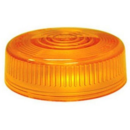 Picture of Peterson Mfg.  Amber Clearance/Side Marker Light Lens for Peterson Series 102A 102-15A 18-1400                               