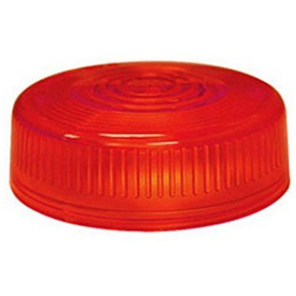Picture of Peterson Mfg.  Red Clearance/Side Marker Light Lens for Peterson Series 102A/R 102-15R 18-1401                               