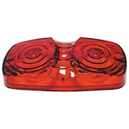 Picture of Peterson Mfg.  Red Clearance Lens for Peterson Series 138R & 139R V138-15R 18-1416                                           