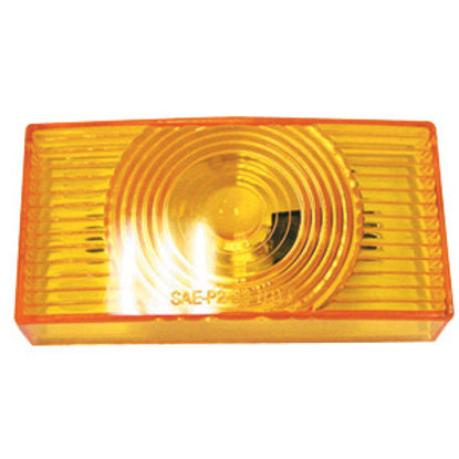 Picture of Peterson Mfg.  Amber 4"L x 2"W x 1.125"D Clearance Side Marker Light V2546A 18-1421                                          
