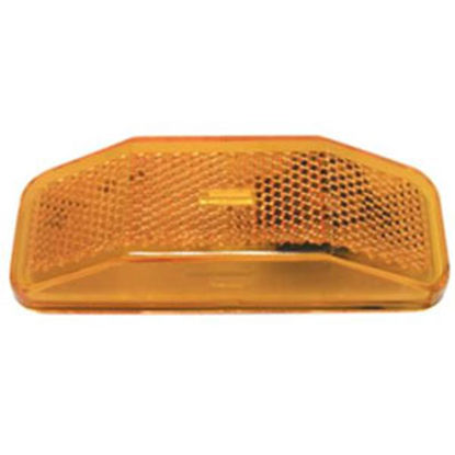 Picture of Peterson Mfg.  Amber Lens for Peterson Series 2547 V2547-15A 18-1423                                                         