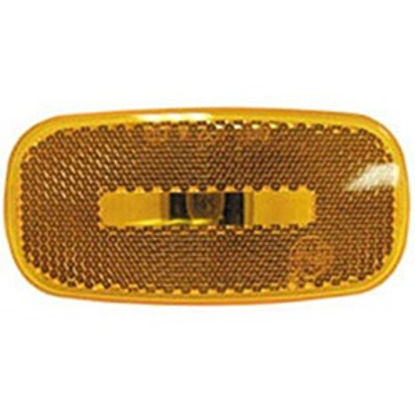 Picture of Peterson Mfg.  Amber Clearance/Side Marker Light Lens for Peterson Series 562-1/566-1 V2549-15A 18-1429                      