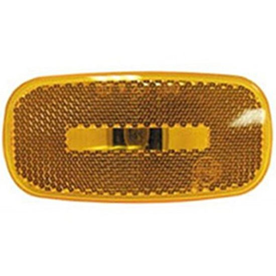 Picture of Peterson Mfg.  Amber Clearance/Side Marker Light Lens for Peterson Series 562-1/566-1 V2549-15A 18-1429                      