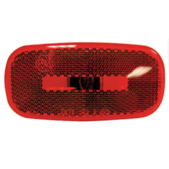 Picture of Peterson Mfg.  Red Clearance/Side Marker Light Lens for Peterson Series 562-1/566-1 V2549-15R 18-1430                        