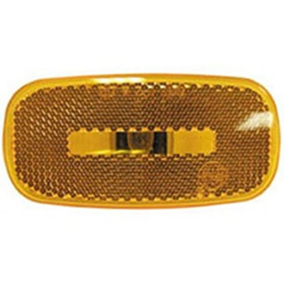 Picture of Peterson Mfg.  Amber 4"L x 2"W x 1"D Clearance Side Marker Light V2549A 18-1431                                              