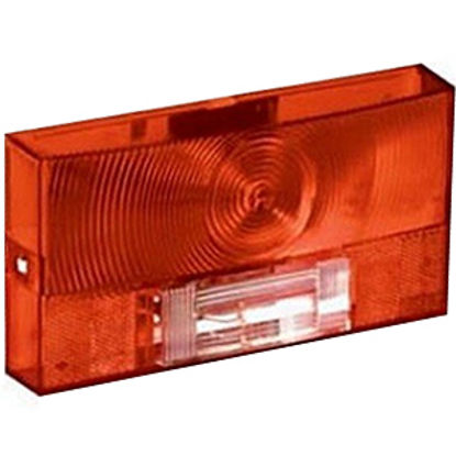 Picture of Peterson Mfg.  Red Trailer Light Lens For V25912 V25912-25 18-1437                                                           