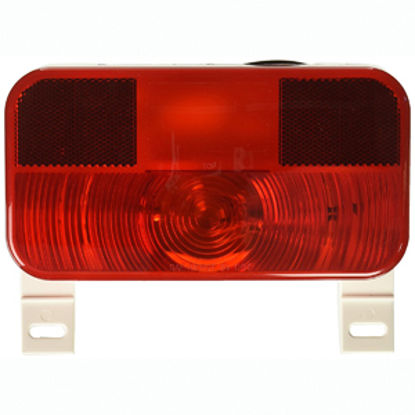 Picture of Peterson Mfg.  Red 8-9/16"x4-5/8" Stop/ Turn/ Tail/ License Light V25923 18-1446                                             