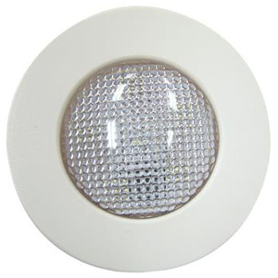 Picture of ITC  3"Dia White 10 To 14 Volts/ 1.24 Watts LED Hitch Light 69667-D 18-1464                                                  