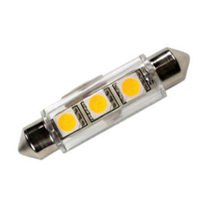 Picture of Arcon  Soft White 3 LED Turn Signal Indicator Light Bulb 50664 18-1589                                                       