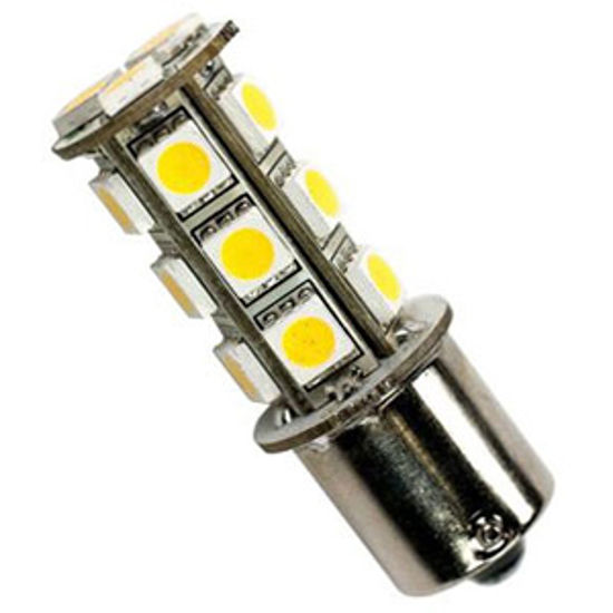 Picture of Arcon  6-Pack 12V Bright White 18 LED #1141 Bulb 50386 18-1596                                                               