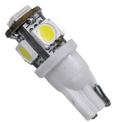 Picture of Arcon  #194 Bulb, 5 LED , Bright White 12V 6Pk 50558 18-1668                                                                 