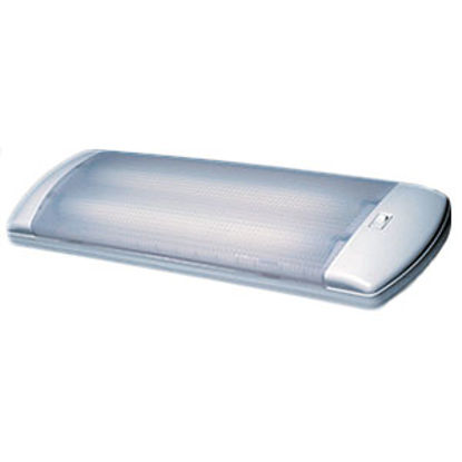 Picture of Arcon Optic Series White w/Clear Lens Fluorescent 30W Interior Light w/Switch 13813 18-1747                                  