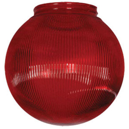 Picture of Polymer Products  Red Party Light Globe 3211-51630 18-1875                                                                   