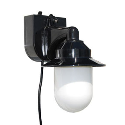 Picture of Polymer Products  Black Portable Porch Light 2104-10000-P 18-1902                                                            