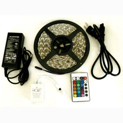 Picture of U-Camp  Multi Color 16.4'L 12VDC Rope Light LED150RGB02 18-1921                                                              