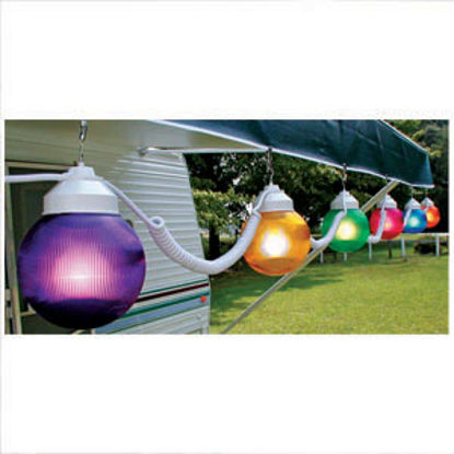 Picture of Polymer Products  10 Light Outdoor Globe String Party Light 16-61-00515 18-2006                                              