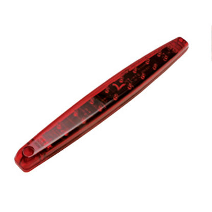 Picture of Diamond Group  Red 12-3/4"x1-1/2"x3/4" 20 LED Stop/ Turn Light DG52435VP 18-2216                                             