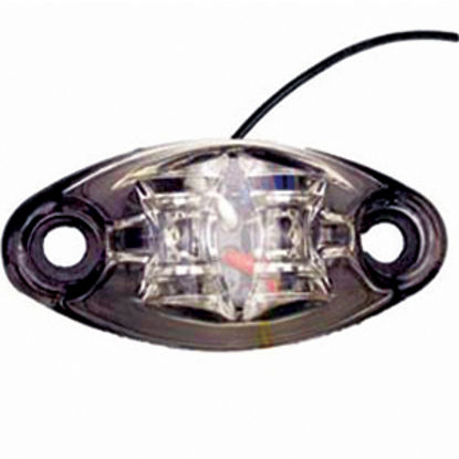 Picture of Diamond Group  Red 2-5/8"L x 1-1/4"W x 3/4"D LED Side Marker Light DG52441VP 18-2222                                         