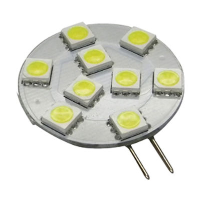 Picture of Diamond Group  G4 Base Daylight White 9LED Disc Multi LED Light Bulb DG52626VP 18-2255                                       