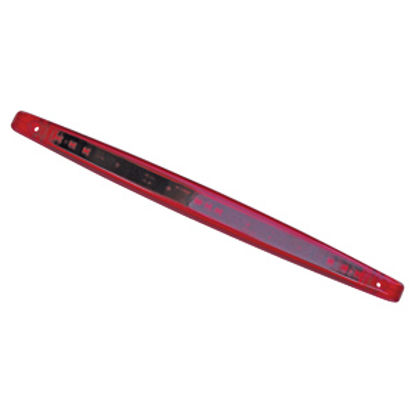 Picture of Diamond Group  Red 18"x1-1/2"x3/4" 9-LED ID Light Bar 52722 18-2287                                                          