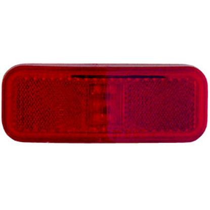 Picture of Diamond Group  Red 4"W x 1.5"H LED Side Marker Light DG52719VP 18-2289                                                       