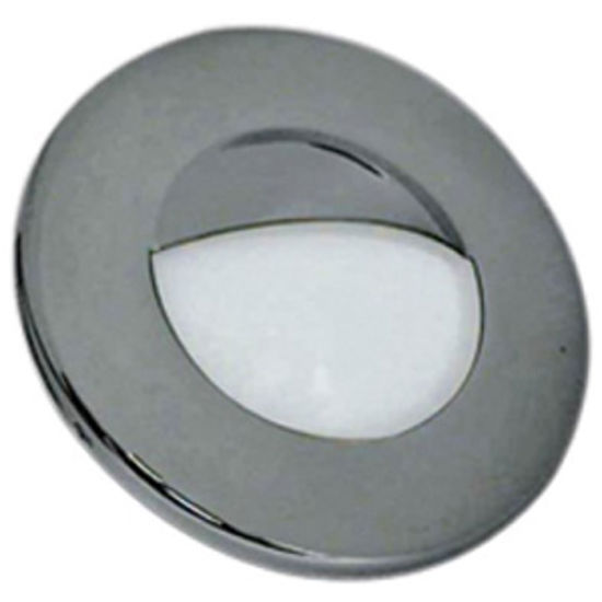Picture of ITC  White Dome Lens Flush Mount LED Courtesy Light 69600-BS-D 18-2316                                                       
