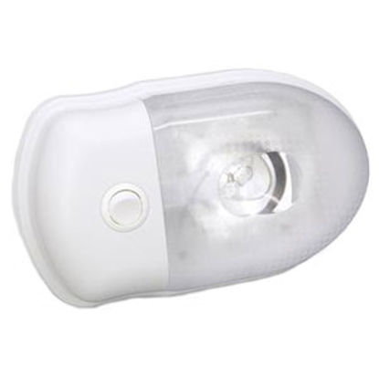 Picture of Bargman 76 Series Ceiling Mount Interior Light w/Switch 30-76-123 18-4027                                                    