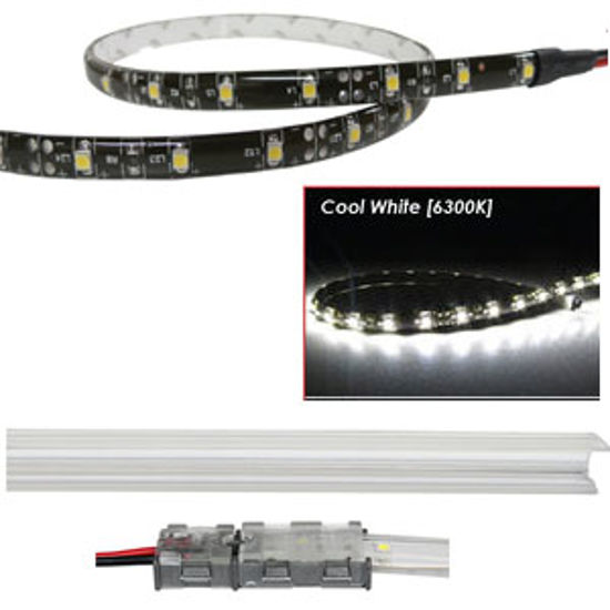 Picture of ITC  16'L Warm White LED Rope Light TPE1230-50012-D 18-7650                                                                  