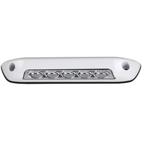 Picture of ITC  Black Rectangular LED Porch Light 69710-WH-6.5K-D 18-7655                                                               