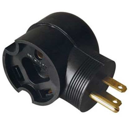 Picture of Surge Guard  15M/30F 90 Deg Power Cord Adapter 095247508 18-7673                                                             