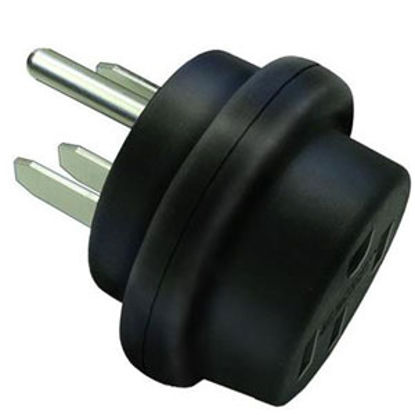 Picture of Progressive Industries  Black 50A Male Power Cord Plug End 50A-X-PLUG 18-7693                                                