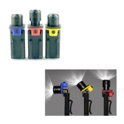 Picture of Green LongLife GoWISEUSA (R) Black LED Battery Operated Handheld Flashlight GW29006 18-8972                                  