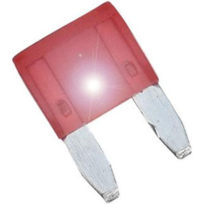 Picture of Diamond Group  2-Pack Time Delay 10A ASP Mini Red Blade Fuse DGIF111VP 19-0001                                               