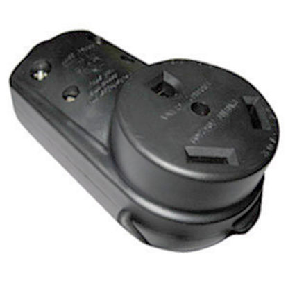 Picture of Voltec  Black 30A Female Power Cord Plug End 16-00581 19-0353                                                                