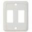 Picture of Diamond Group  3-Pack Ivory Double Opening Switch Plate Cover DG258PB 19-0388                                                
