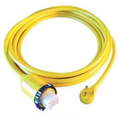 Picture of Marinco  25' 50A/30A Locking Power Cord Adapter 124ARV-25 19-0440                                                            