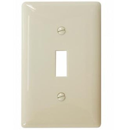 Picture of Diamond Group  Ivory Single Toggle Opening Switch Plate Cover DG34VVP 19-0454                                                