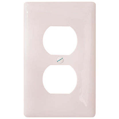 Picture of Diamond Group  White Receptacle Cover DG34VP 19-0458                                                                         