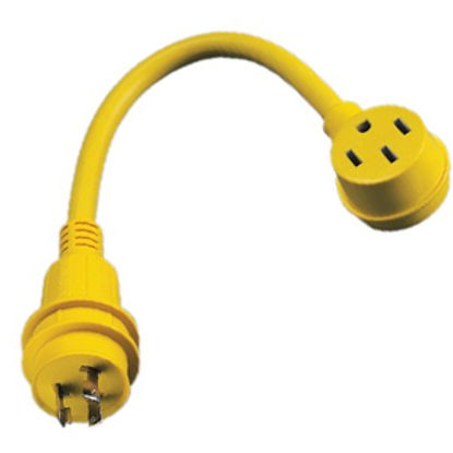Picture of Marinco  30A/50A Pigtail Locking Power Cord Adapter 173ARV 19-0504                                                           