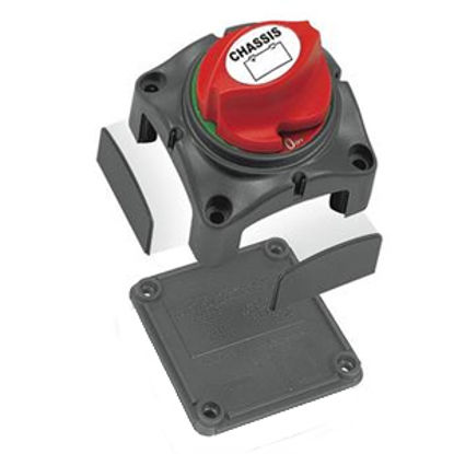 Picture of Marinco  Knob Type On-Off Chassis Battery Disconnect Switch 701CHRV 19-0510                                                  