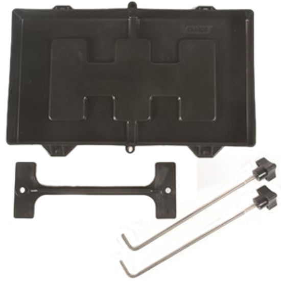 Picture of Camco  Plastic Battery Tray for Group 24 Batteries 55394 19-0615                                                             