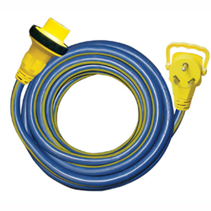 Picture of Voltec RV Locking 25' 30A Locking Extension Cord w/Plug Handle 16-00584 19-0621                                              