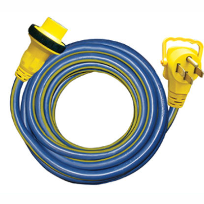 Picture of Voltec E-Zee Grip 25' 50A Locking Extension Cord w/Plug Handle 16-00589 19-0633                                              