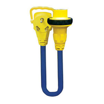 Picture of Voltec E-Zee Grip 2' 30A Locking Extension Cord w/Plug Handle 16-00590 19-0634                                               