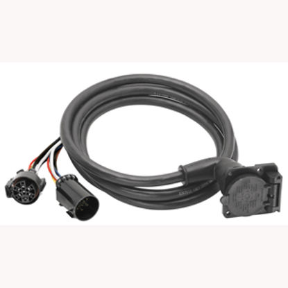 Picture of Bargman  Pkg 90 deg 7-Blade OEM Adapter Trailer Connector 54701-003 19-0676                                                  