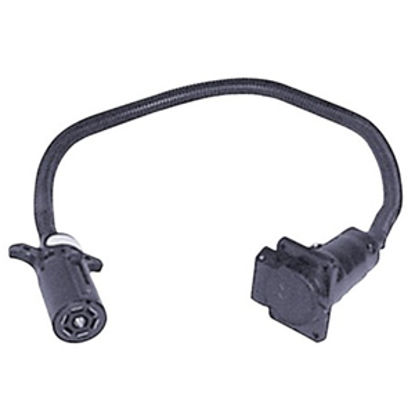 Picture of Torklift SuperHitch 7-Way Blade Trailer Connector Plug to Socket w/ 60" Extension W6060 19-0699
