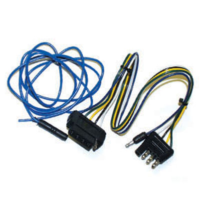 Picture of Tow-Ready  4-Flat To 5-Flat Trailer Wiring Connector Adapter w/18" Wire 20136 19-1045                                        