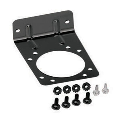 Picture of Tow-Ready Trailer Wiring Connector Holder 7-Flat Angled Trailer Connector Bracket 118138 19-1064                             