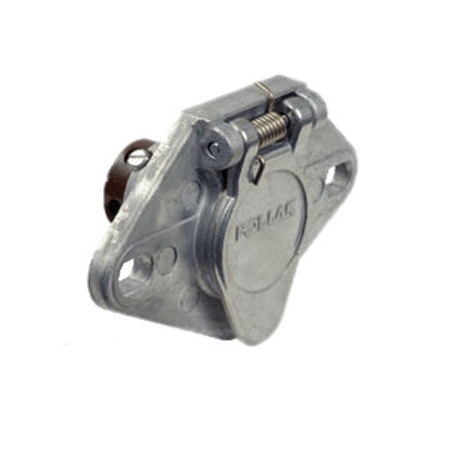 Picture of Pollak  6-Way Round Metal Trailer Connector 11-607EP 19-1109                                                                 